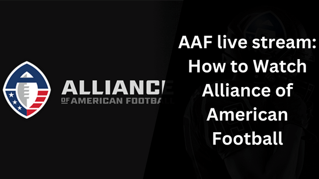 AAF live stream: How to Watch Alliance of American Football