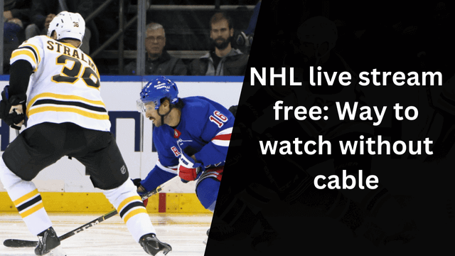 NHL live stream free: Way to watch without cable